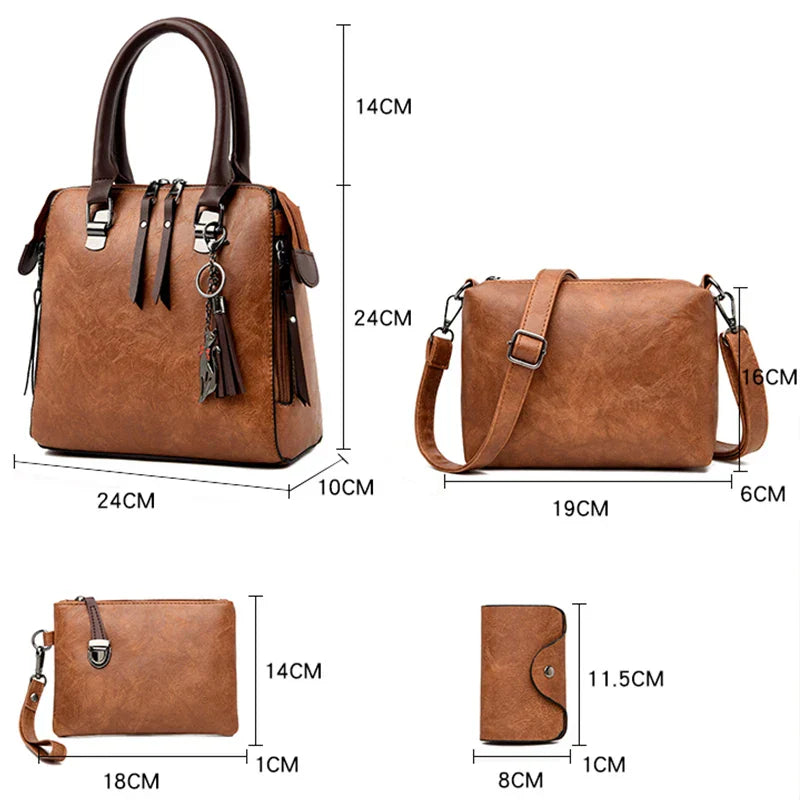 Britta™ Komposit Schultertaschen für Damen